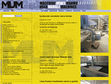 Tablet Screenshot of macchineusatemarmo.com